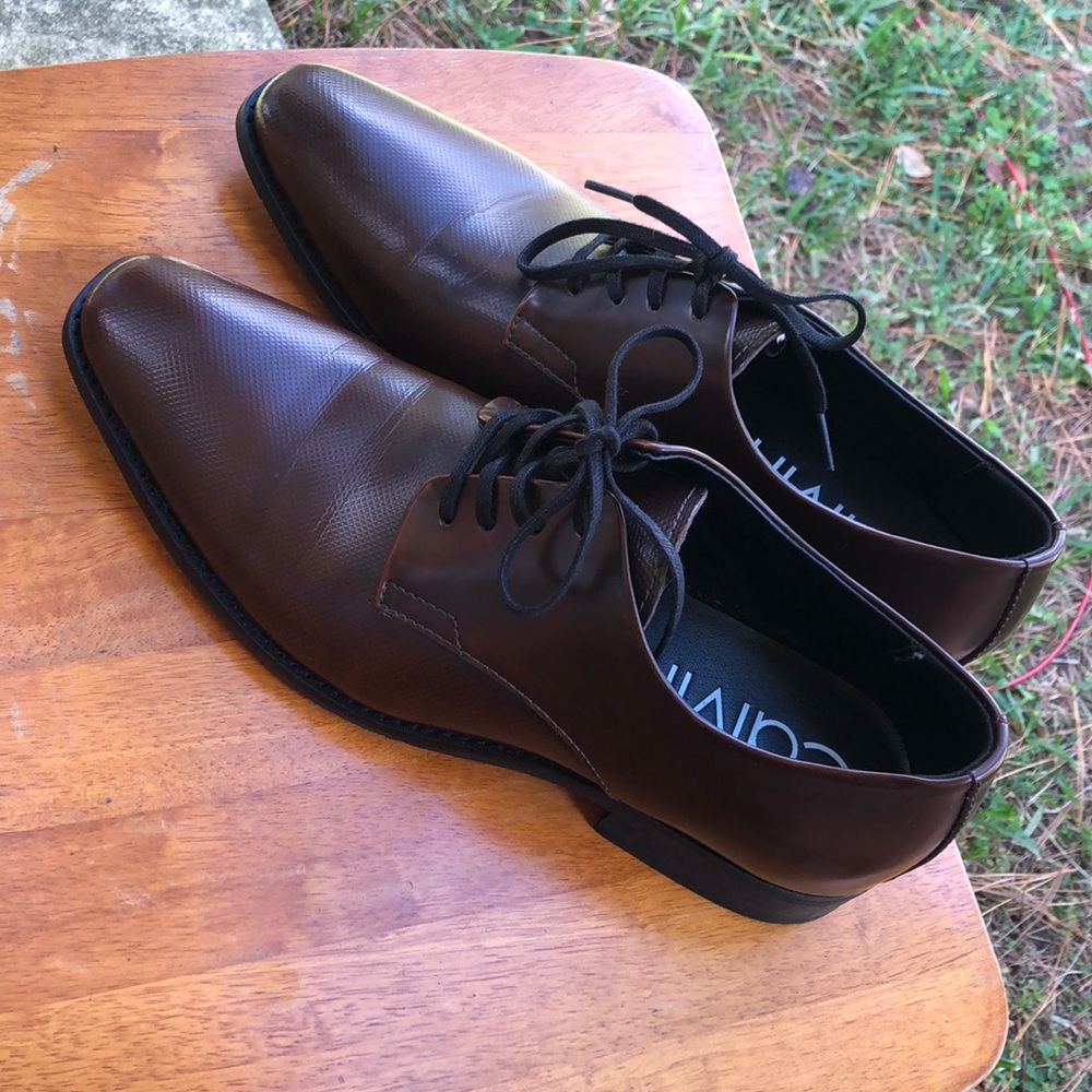 Calvin Klein Men’s Ramses oxfords like new size 11